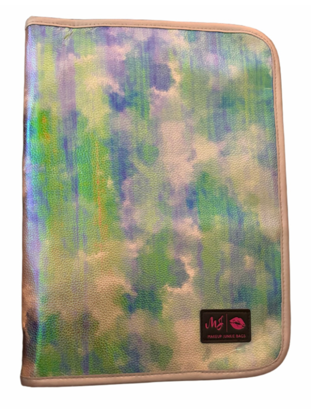 Makeup Junkie Bags Padfolio Mermaid Shimmer Iridescent NWT